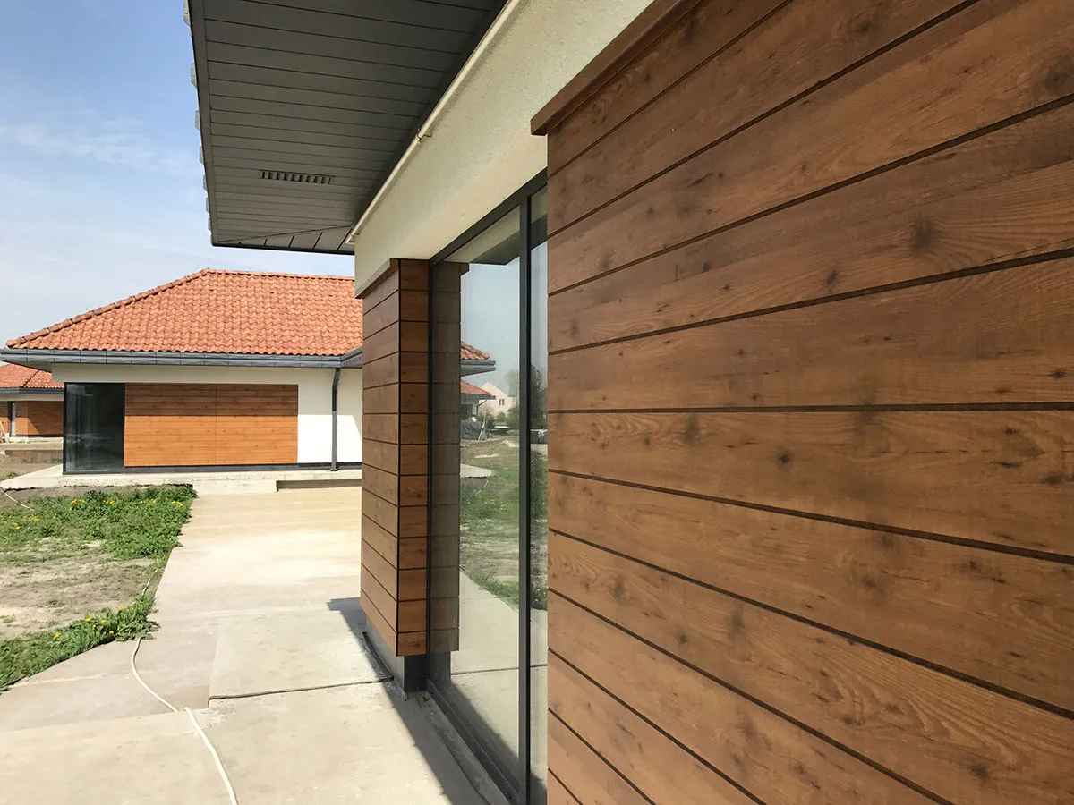 Elewacja drewniana i kompozytowa