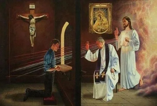 sakrament pokuty konfesjonał