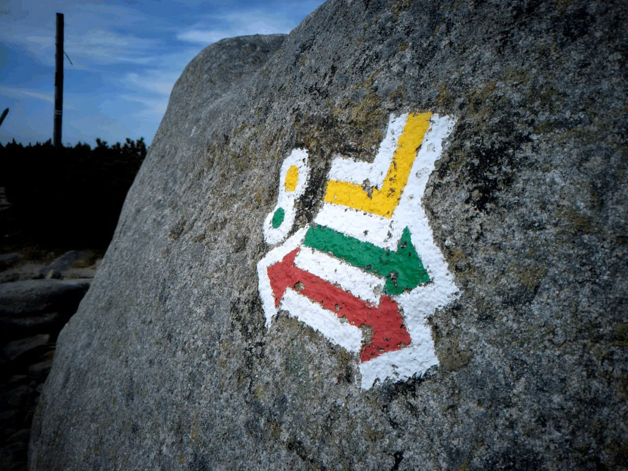 oznaczenia szlaków turystycznych PTTK kolory