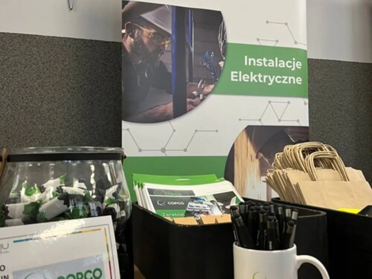 Polski elektryk pracuje w Niemczech