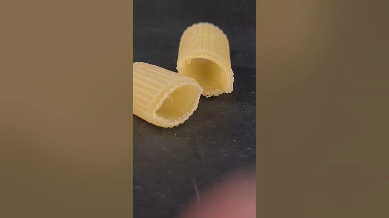 makaron al dente przekrój