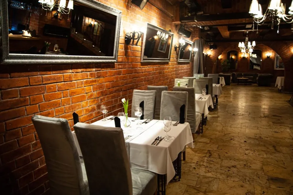 Wnętrze restauracji rodzinnej Słupsk