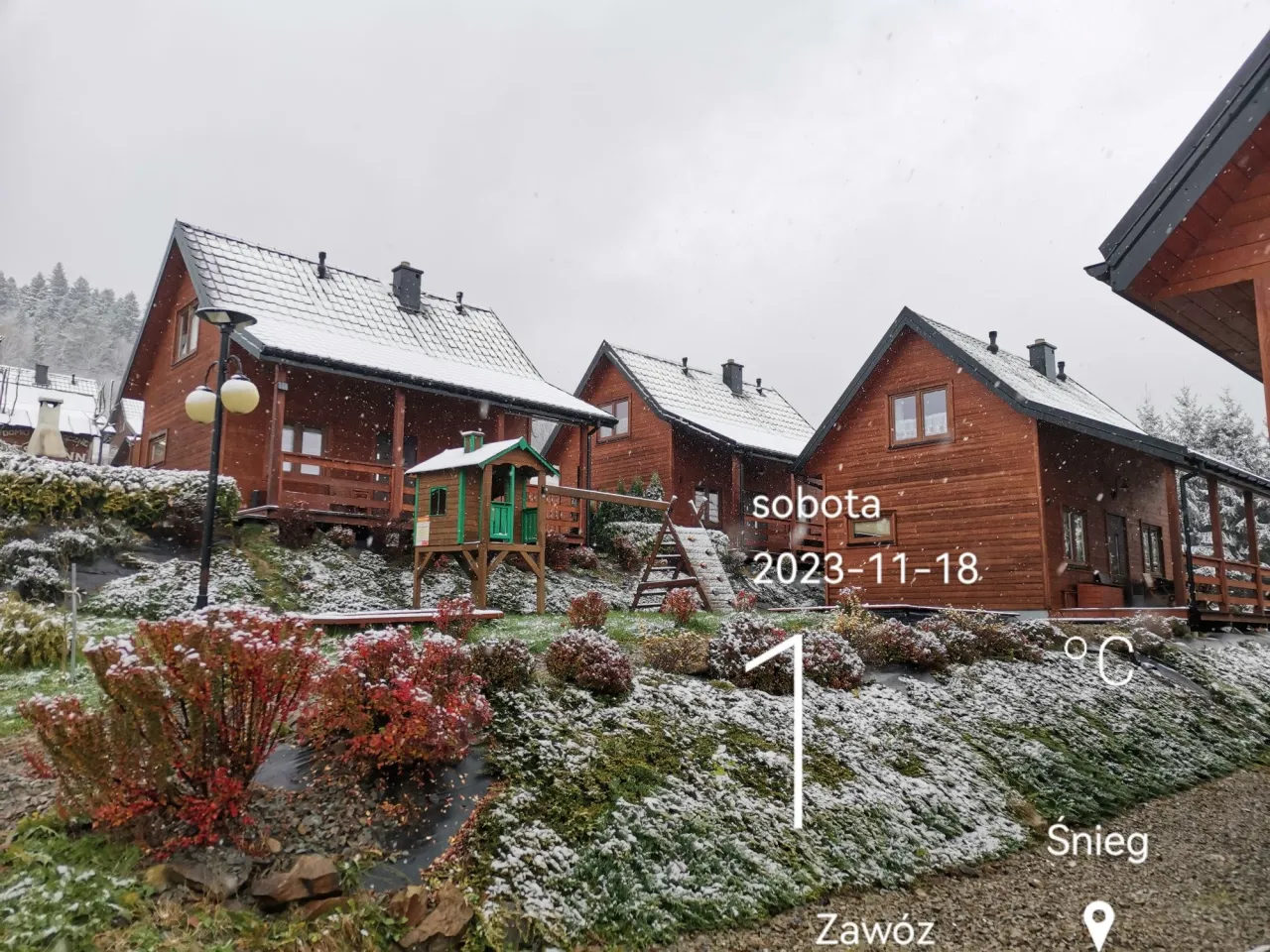 Domek w Bieszczadach z kominkiem