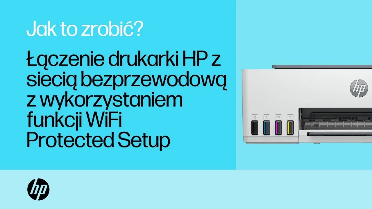 podłączanie drukarki hp wifi