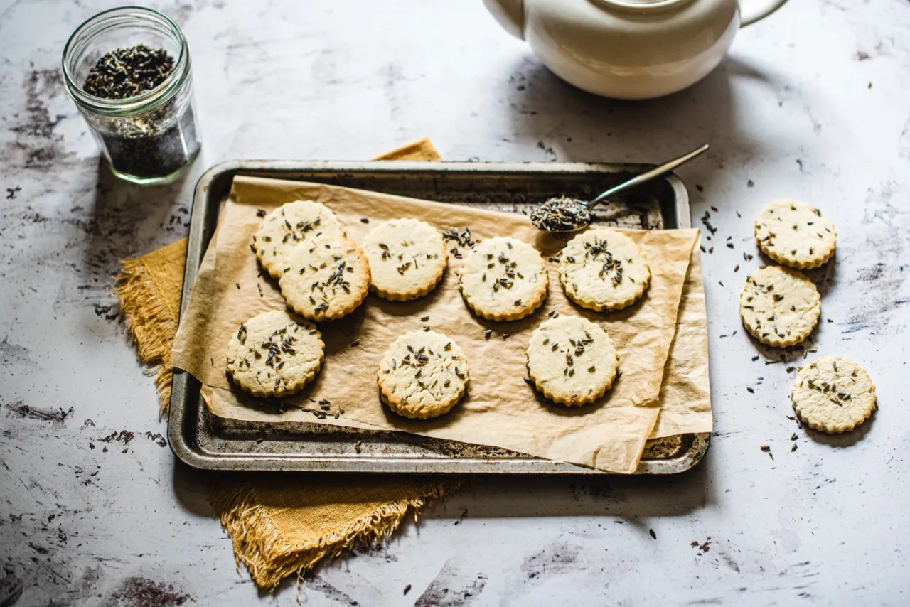 Ciastka lawendowe przepis