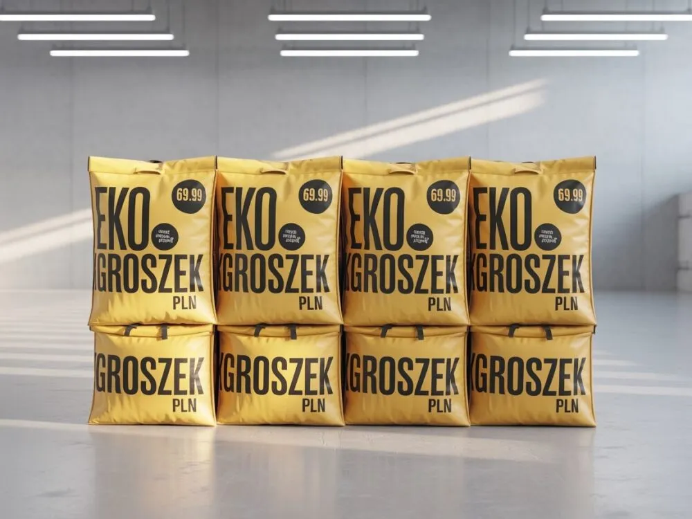 Ekogroszek workowany porównanie cen Polska Czechy