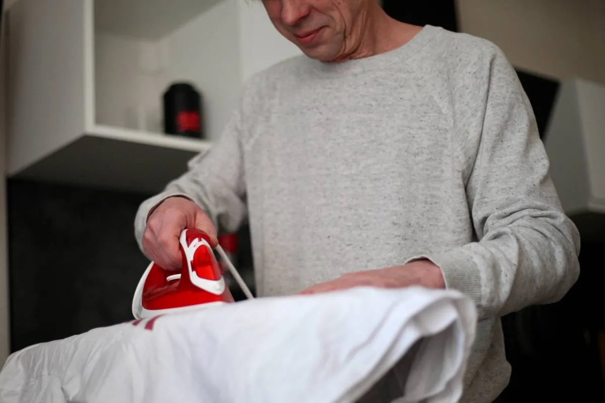 usuwanie nadruku żelazkiem