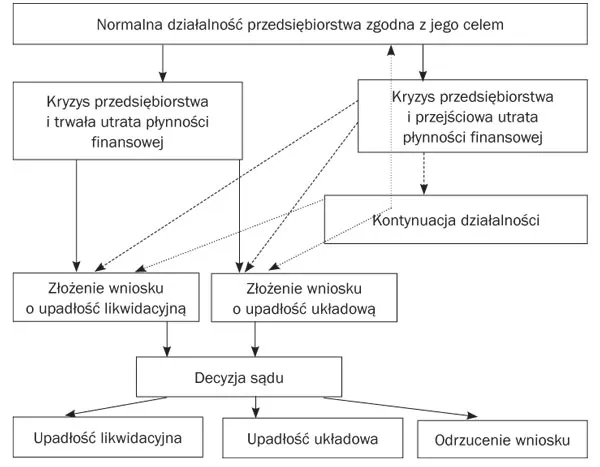 opcje po oddaleniu wniosku o upadłość spółki