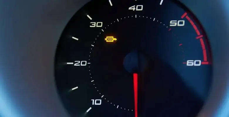 dashboard car DPF light fuel consumption RPM