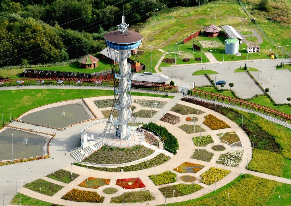 Kaszubskie Oko wieża widokowa