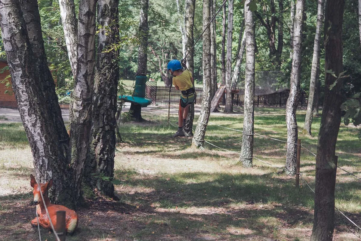 Park Linowy Powsin instruktor bezpieczeństwo