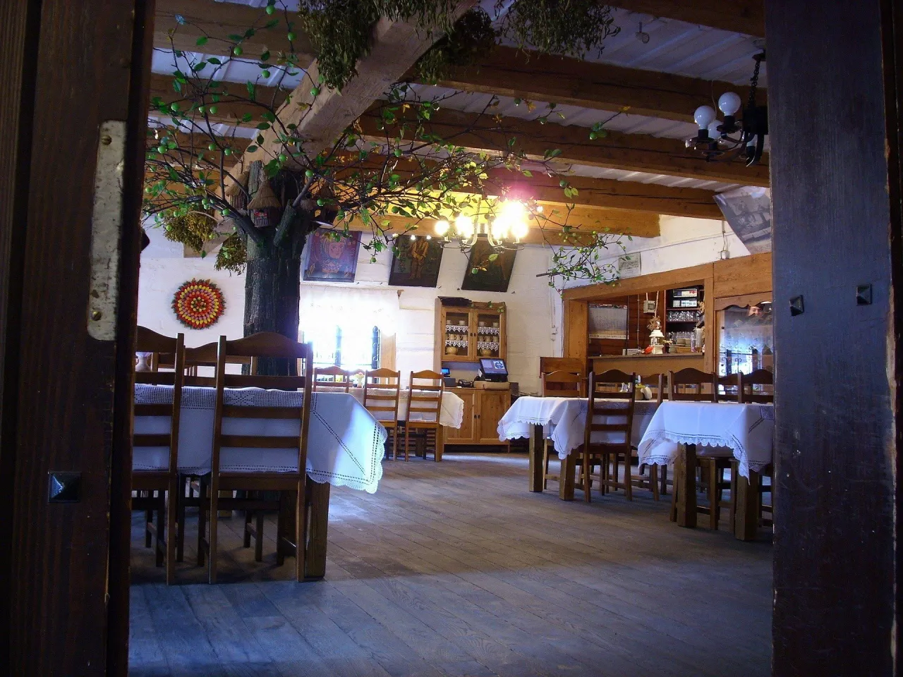 Wnętrze Starej Karczmy w Jeleśni