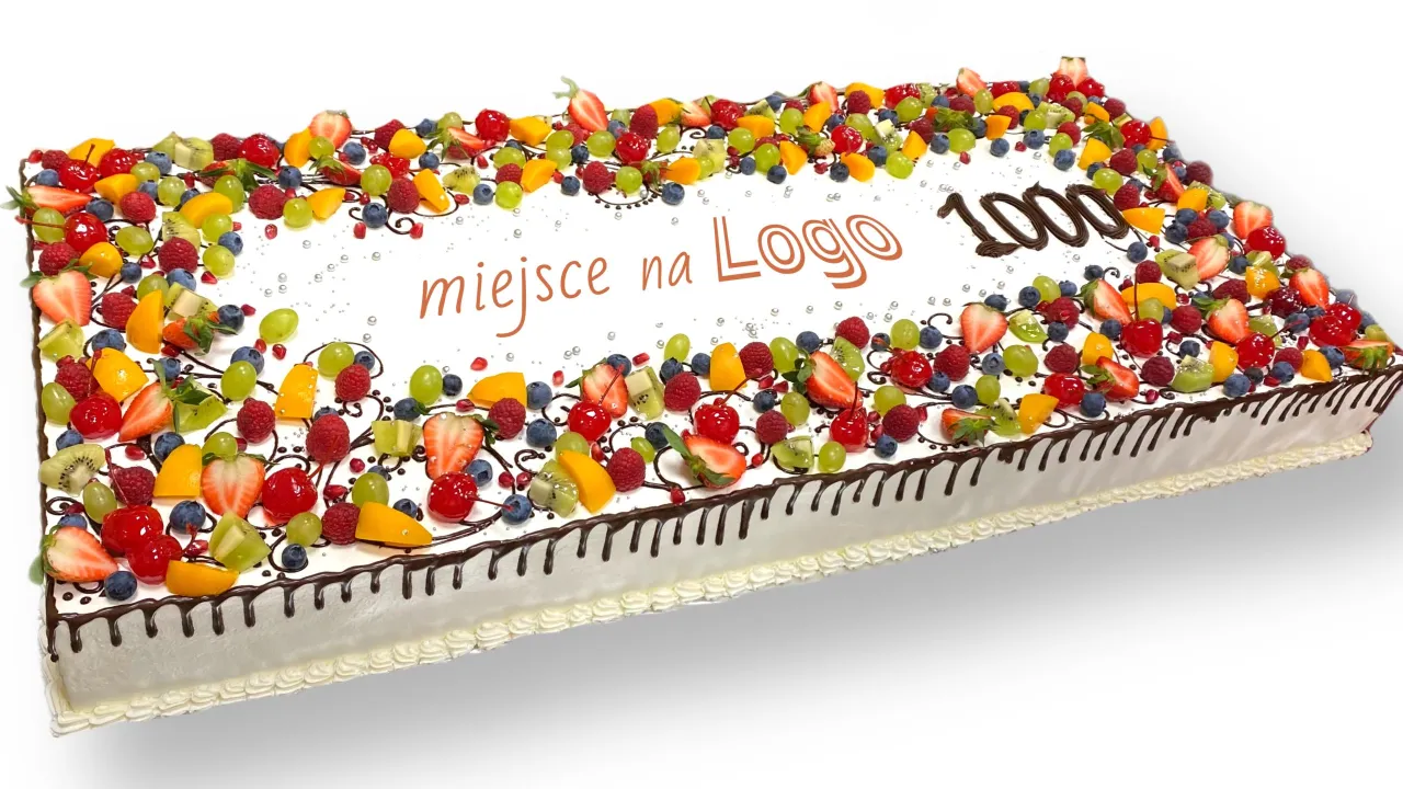 Kształt tortu na dużą imprezę