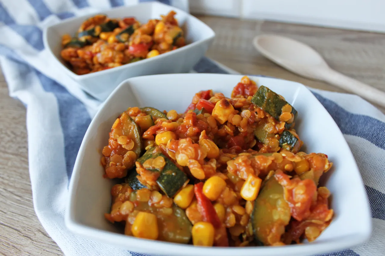 tanie wegetariańskie dania z soczewicy