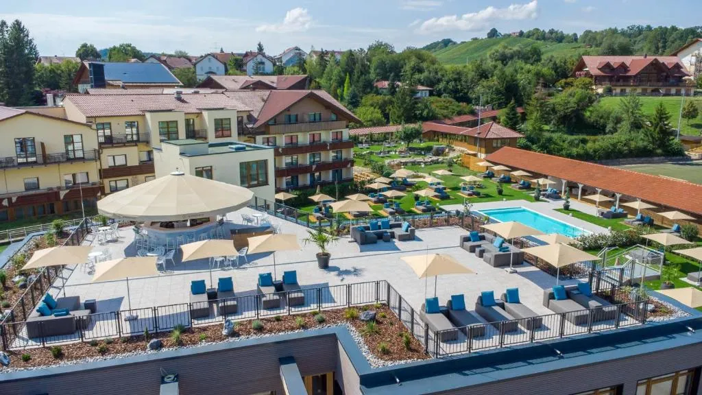 Hotel Sonnenhof Aspach Au&szlig;enansicht