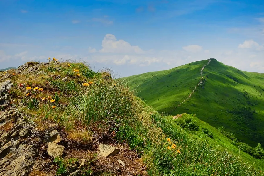 Bieszczady połoniny Kremenaros