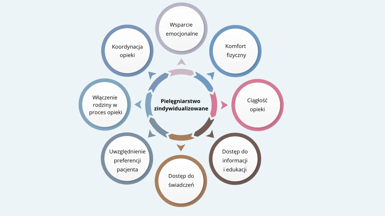 plan programu edukacyjnego dla pacjenta, schemat