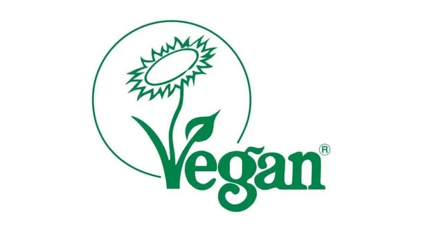 logo PETA-Approved Vegan, logo The Vegan Society, certyfikaty wegańskie