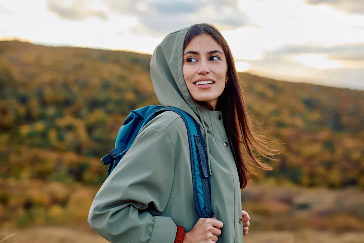 Ubiór na cebulkę góry jesień bielizna termoaktywna polar kurtka membrana