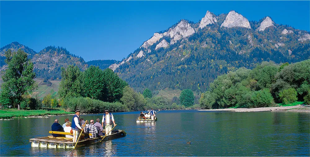 Pieniny spływ Dunajcem Trzy Korony