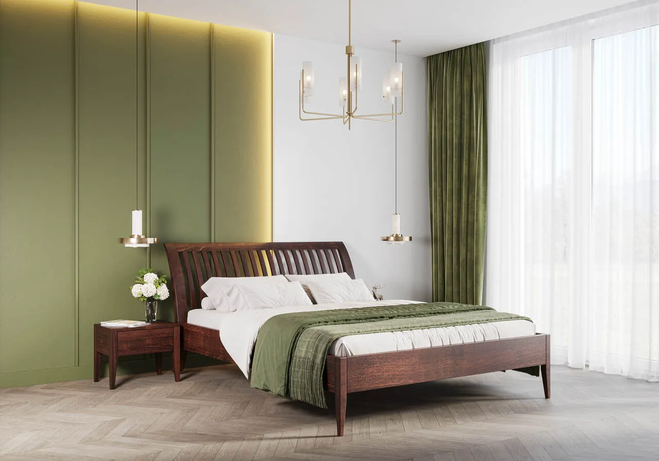 por&oacute;wnanie ł&oacute;żek tapicerowanych drewnianych metalowych