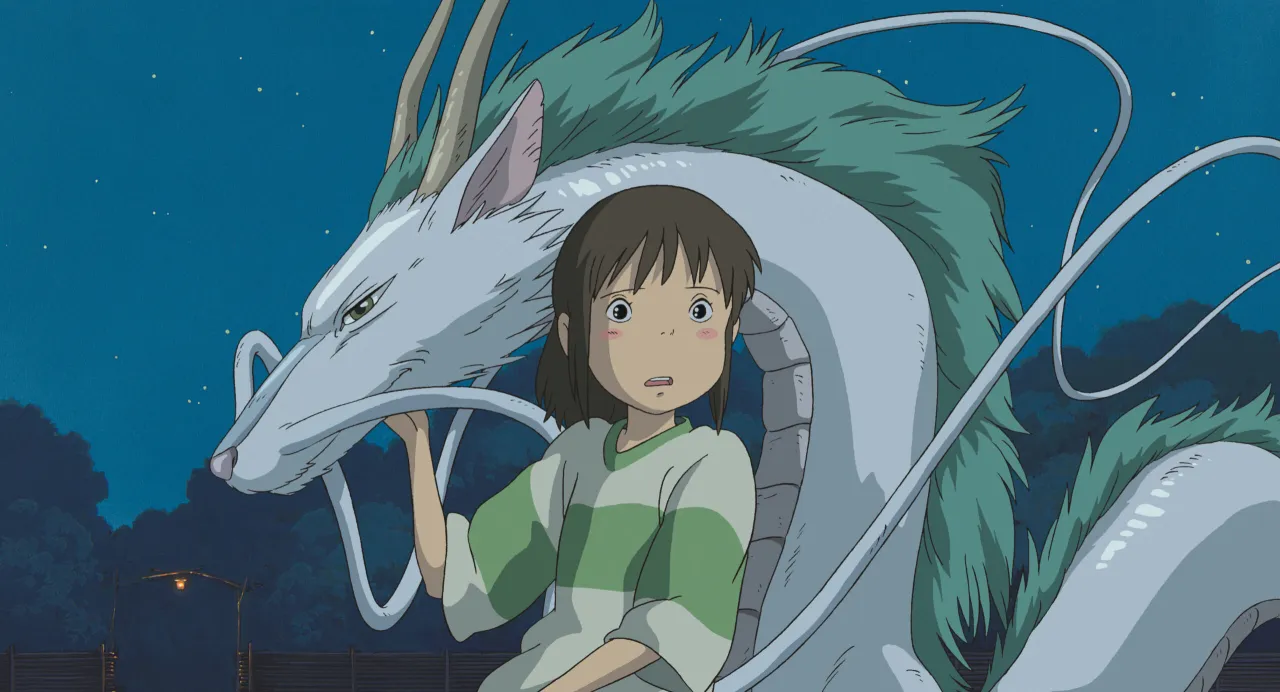 Studio Ghibli Spirited Away kadr