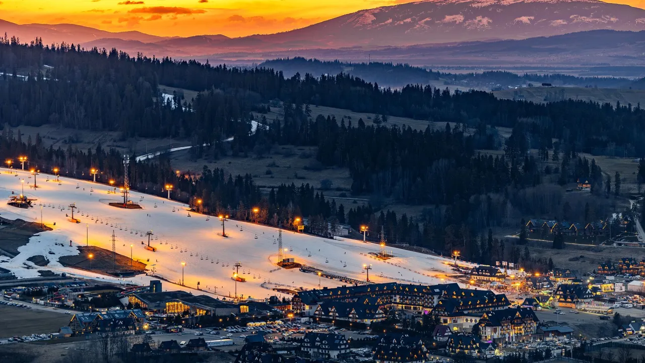 Porównanie warunków narciarskich Małopolska tabela