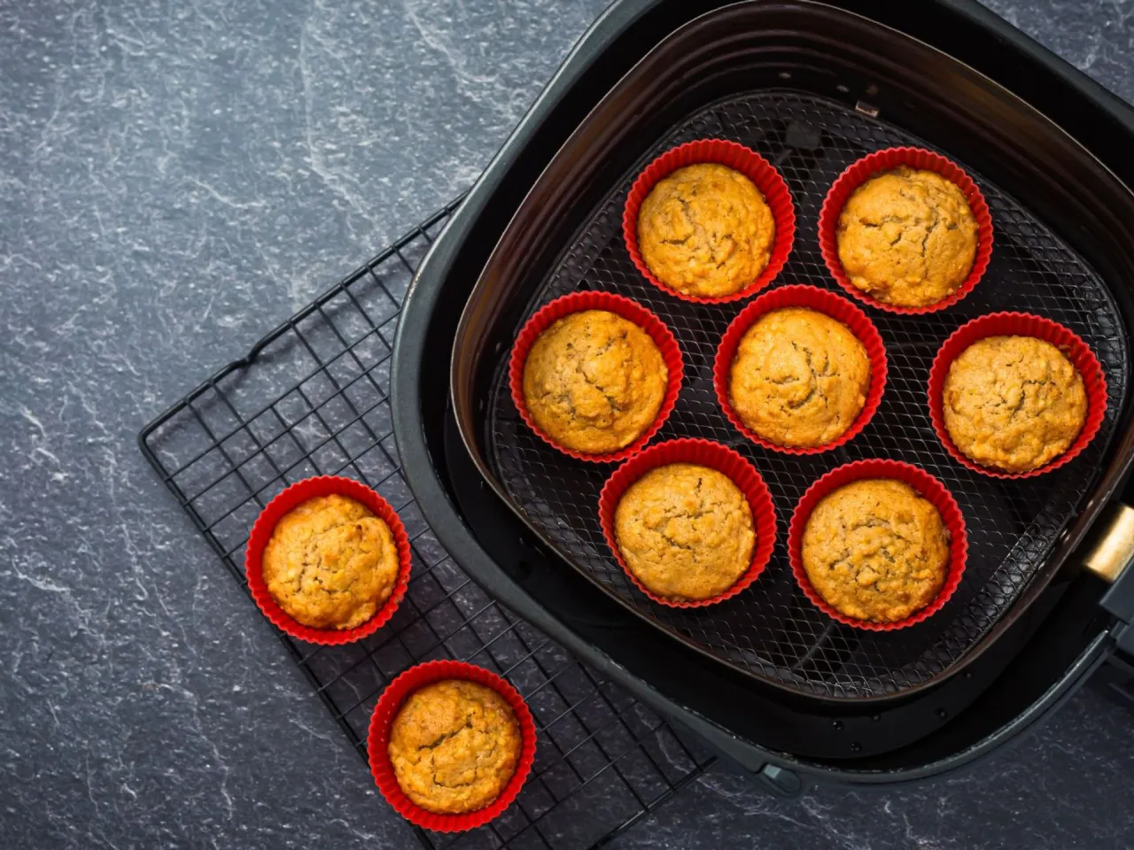 Moule silicone air fryer dessert