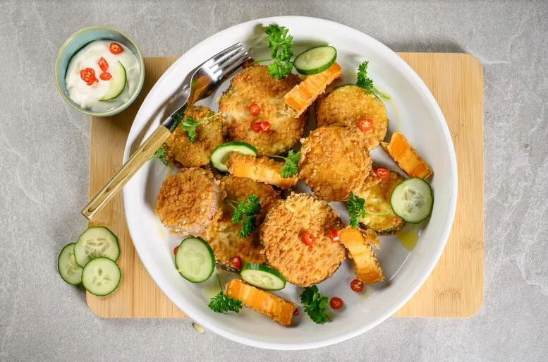 Panierowane warzywa bezglutenowe