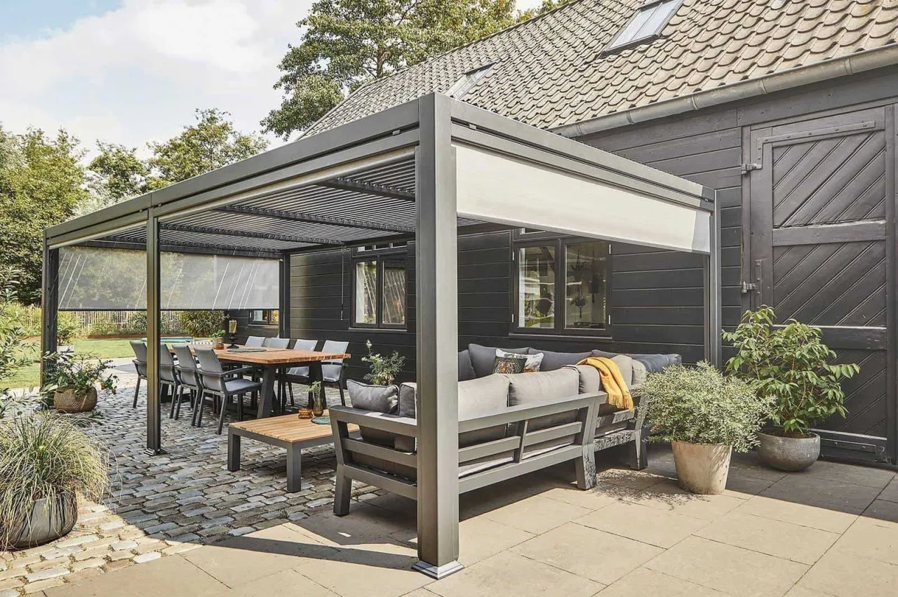 Inspiracje pergola tarasowa nowoczesna