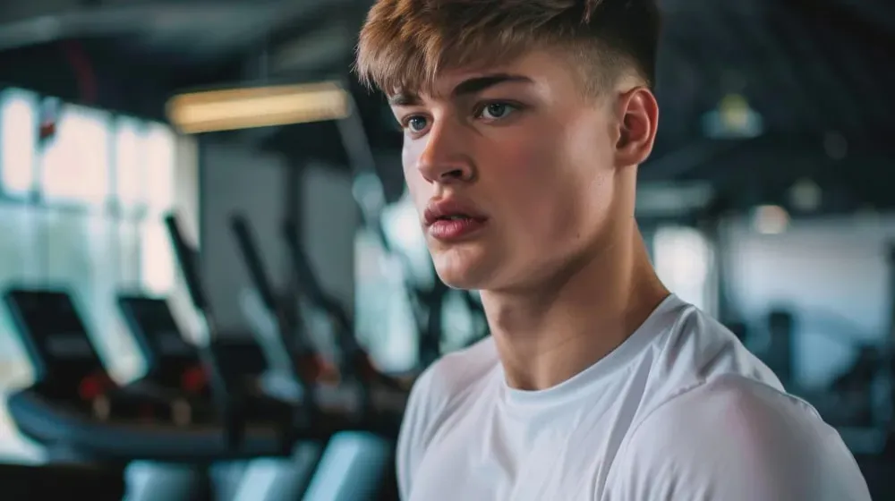 nastolatek bezpieczny trening siłowy