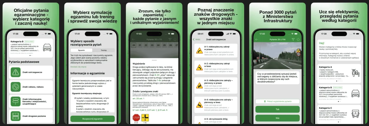 Aplikacje do nauki prawa jazdy