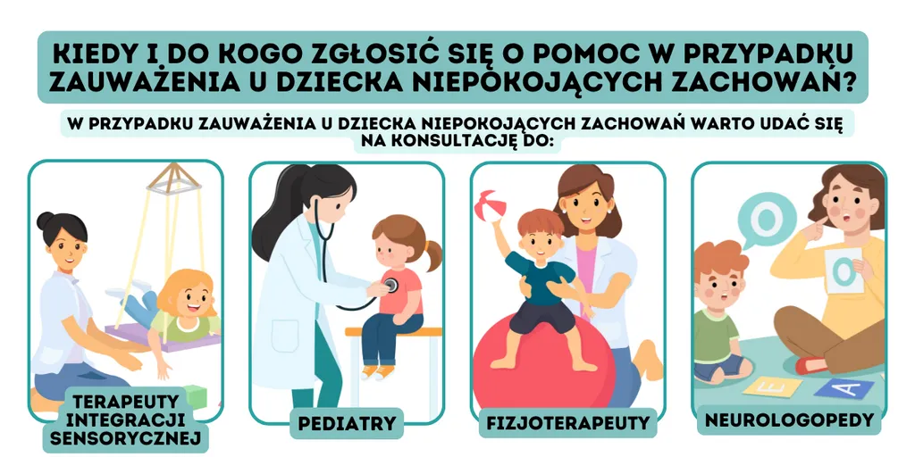 dziecko wpadające na meble podwrażliwość sensoryczna