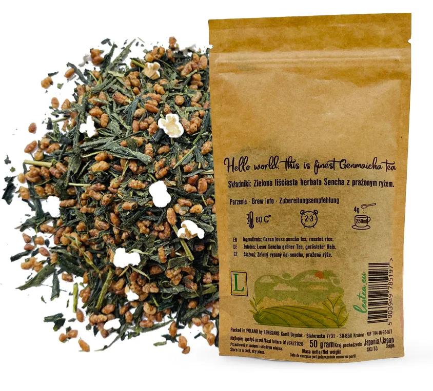 popularne rodzaje zielonej herbaty sencha gunpowder genmaicha