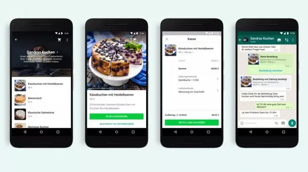 WhatsApp Business und Shopping Funktionen