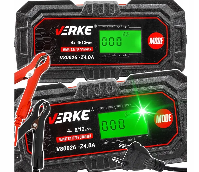 prostownik mikroprocesorowy inteligentny do motocykla