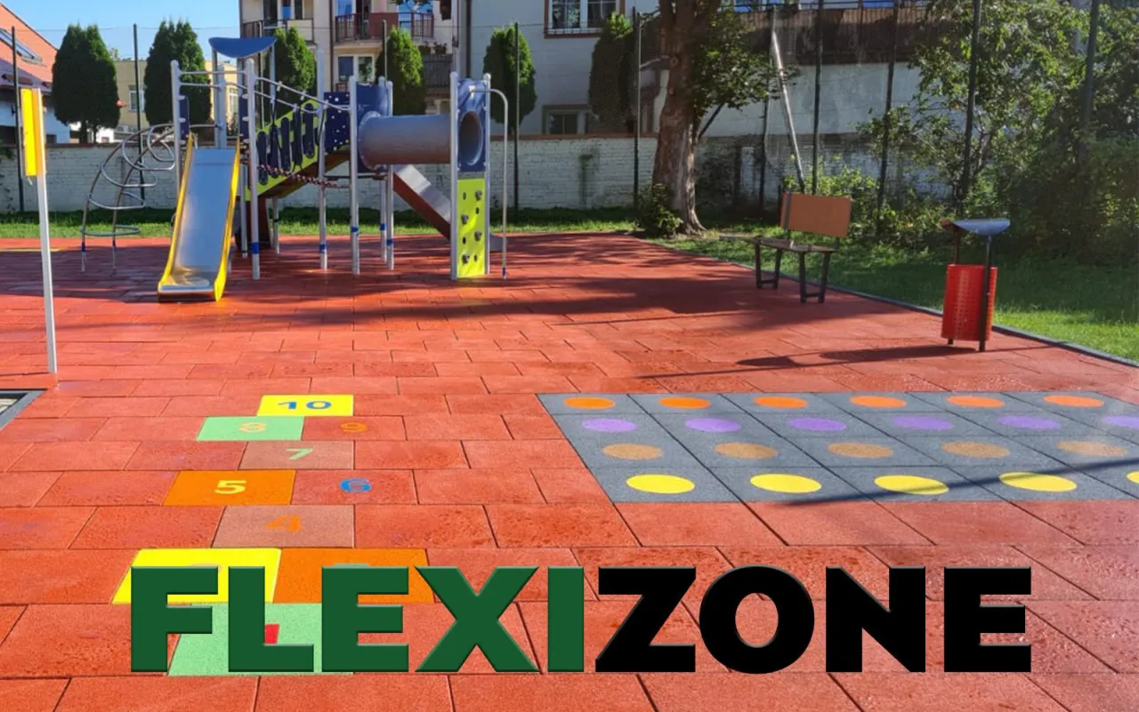 bezpieczna nawierzchnia plac zabaw