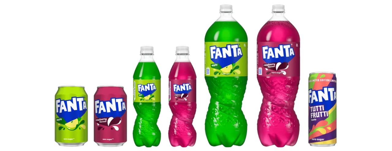 Fanta Zero r&oacute;żne smaki