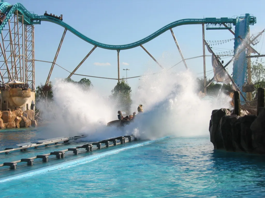 Atlantica SuperSplash Europa-Park Wasserfontäne