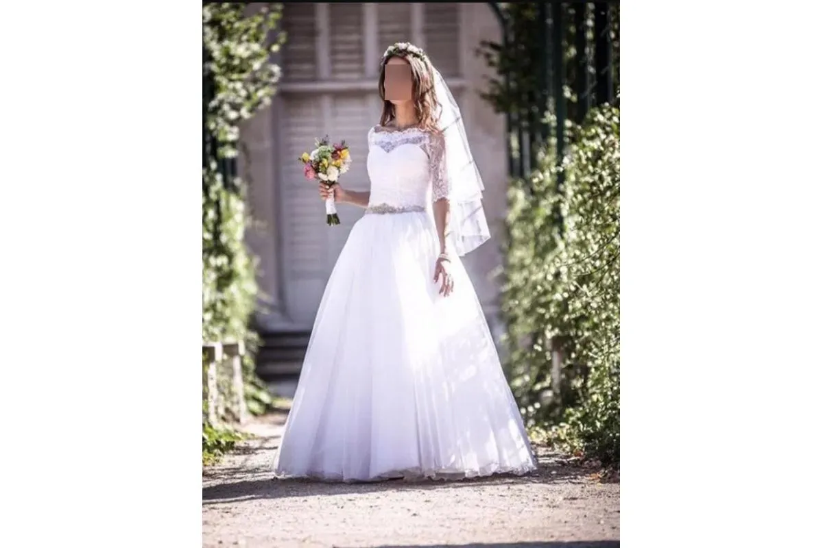 suknia ślubna księżniczka z kołem