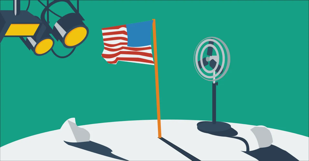 Teorie spiskowe lądowania na Księżycu obalenie