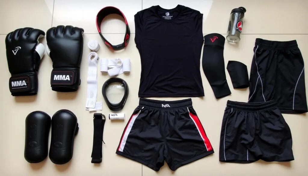 sprzęt mma dla początkujących