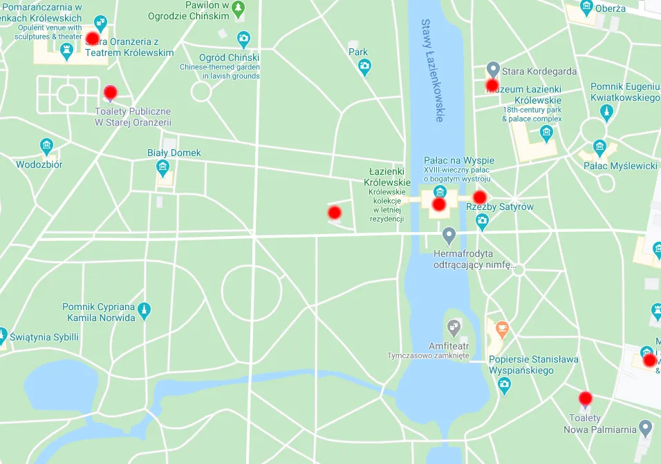 Zdjęcie Łazienki Królewskie: Poznaj Lokalizację Warszawskiego Skarbu