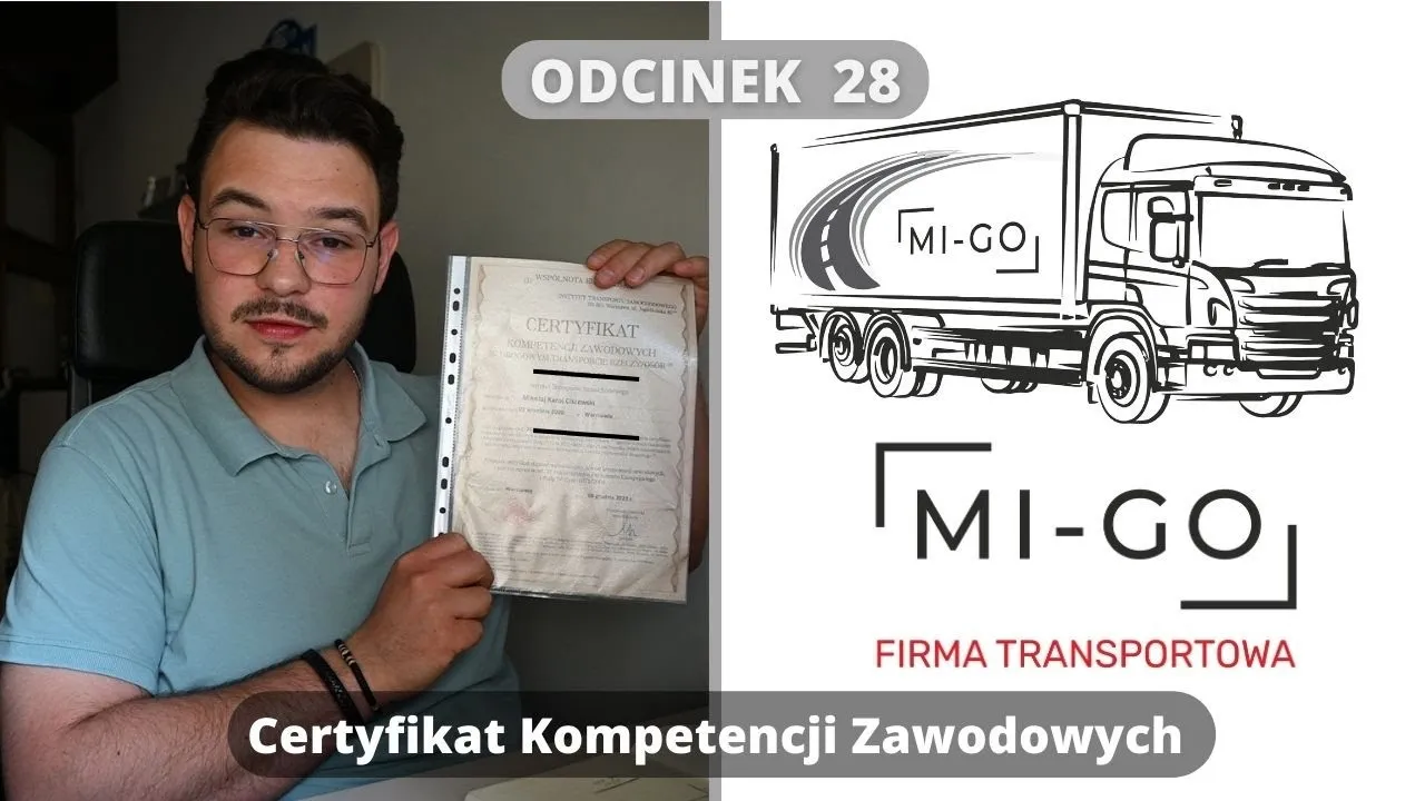 Certyfikat Kompetencji Zawodowych spedytor