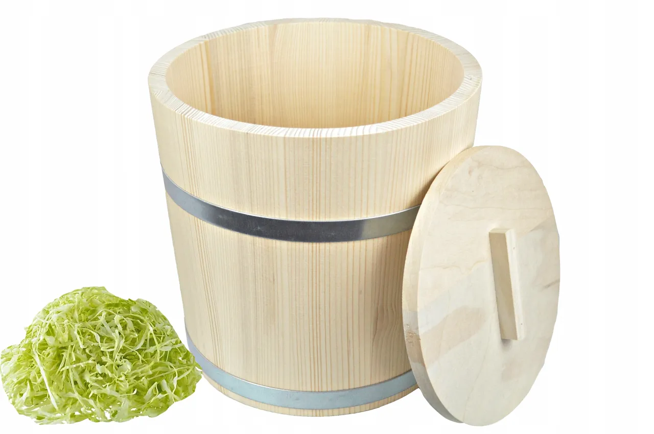 kiszona kapusta beczka wiaderko