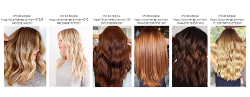 Typy urody ciepłe i chłodne kolory włos&oacute;w