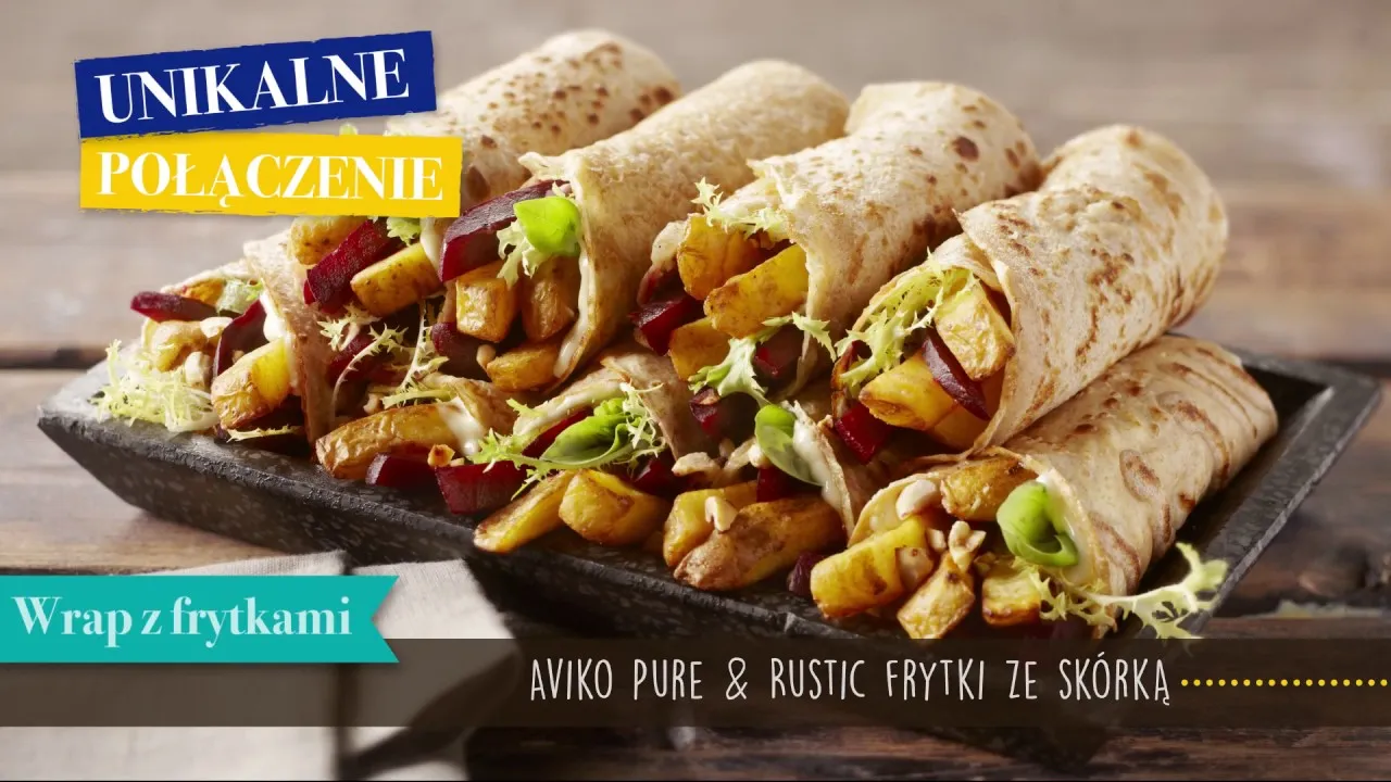 pomysły na podanie frytek aviko