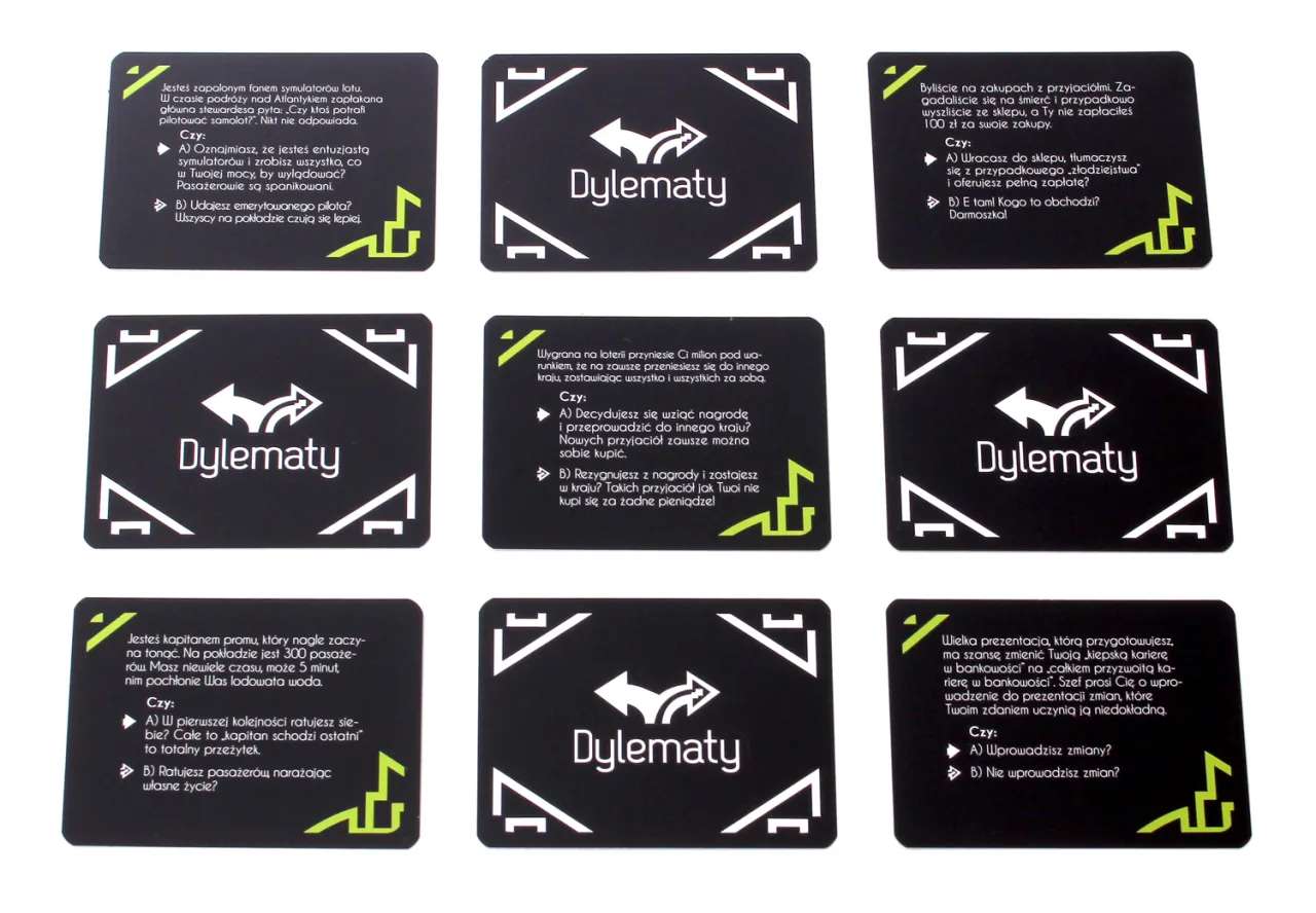 dylemat wybór dwie drogi pieniądze