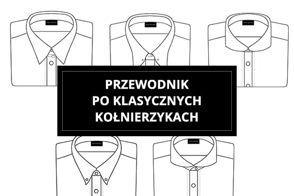 Rodzaje kołnierzyków koszul do muchy