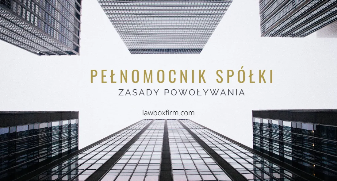 spółka pełnomocnik reprezentacja prawna